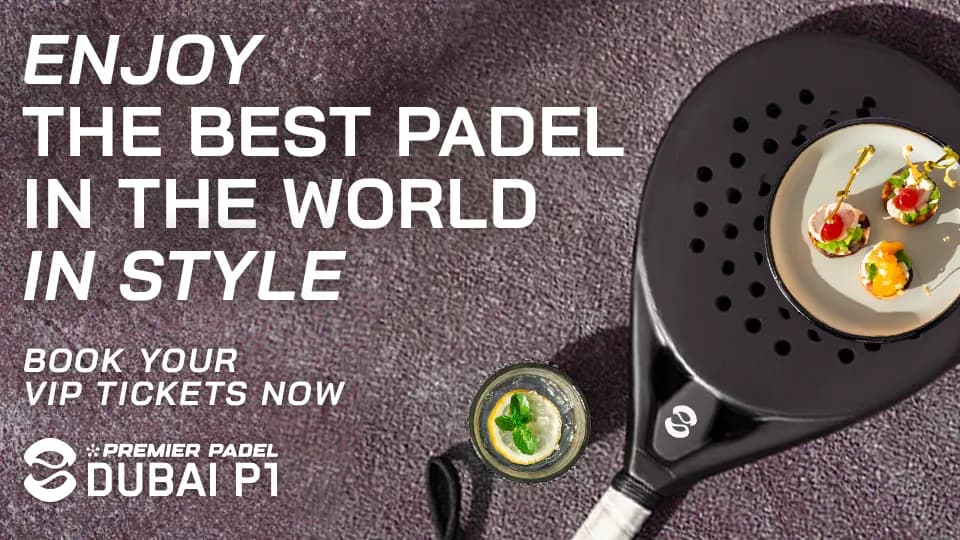 VIP: Dubai Premier Padel P1 at Dubai Duty Free Tennis Stadium - Image 1
